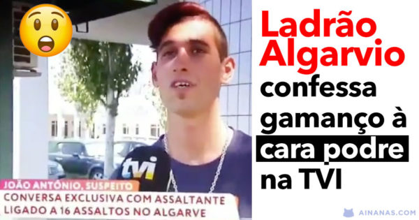 GATUNO ALGARVIO confessa os seus crimes na TVI