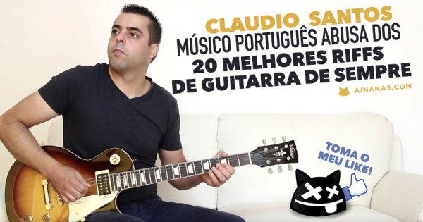Músico Português ABUSA dos 20 Melhores Riffs de Guitarra de Sempre