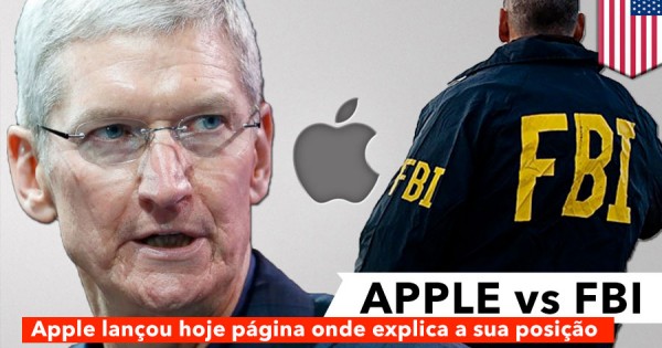 Apple Criou uma Página onde Explica porque Recusa Ajudar FBI
