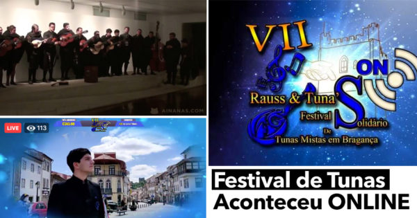 VII Rauss&Tuna’S – Festival de Tunas Solidário Aconteceu ONLINE