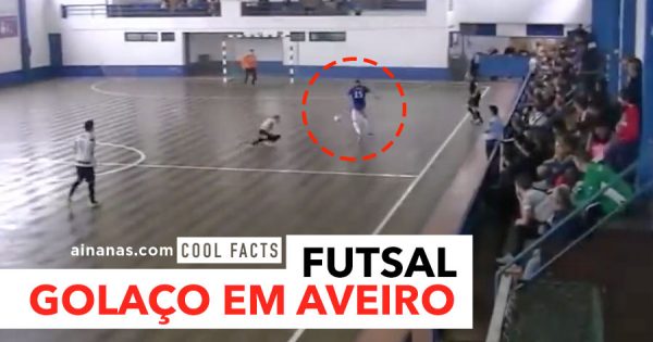 FUTSAL: Golo de grande classe em Aveiro