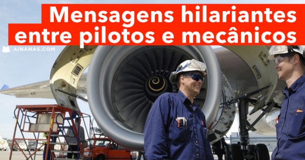 Mensagens Hilariantes entre Pilotos e Mecânicos da FedEx