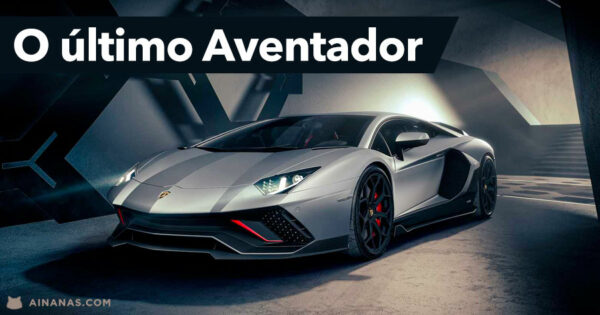 Lamborghini divulga o ÚLTIMO AVENTADOR com V12 naturalmente aspirado