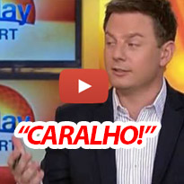 Australianos fazem-se ignorantes para dizer CARALHO na TV