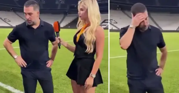 Treinador do Shakhtar Donetsk em Apuros Durante Entrevista