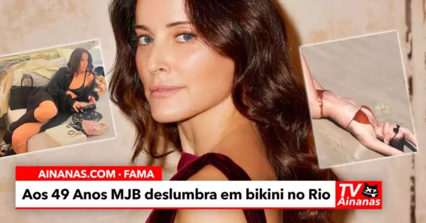 Atriz Portuguesa Deslumbra no Rio de Janeiro aos 49 Anos