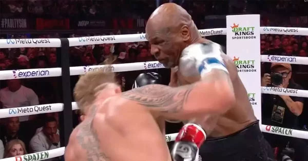 JAKE PAUL derrota MIKE TYSON. Vê aqui