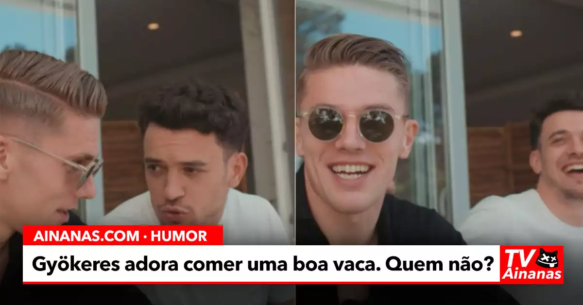Gyökeres e Pote: Momento Cómico em “Aula” de Português