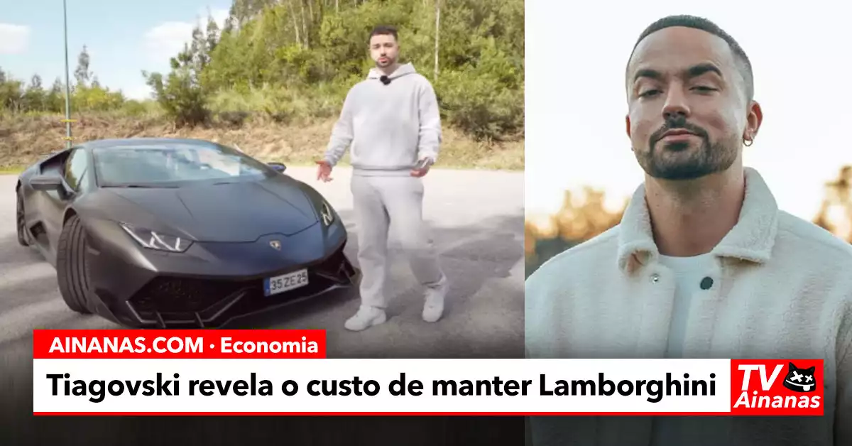 Tiagovski revela CUSTO de manter Lamborghini Huracán em Portugal