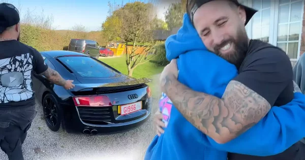 YouTuber surpreende equipa de construção com um AUDI R8