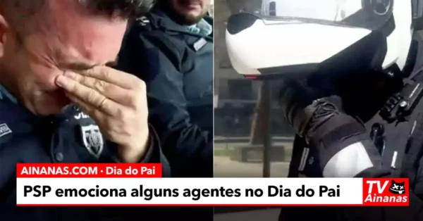 PSP Surpreende Agentes com Homenagem no Dia do Pai