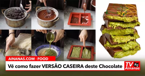 Receita Caseira do Famoso Chocolate do Dubai: Como Fazer em Casa