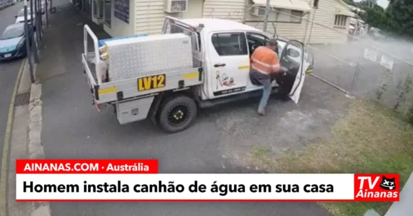 Homem instala CANHÃO DE ÁGUA para combater estacionamento abusivo