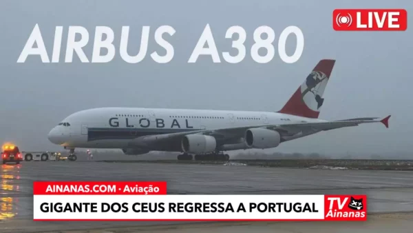 A380: Maior Avião Comercial do Mundo Regressa a Portugal