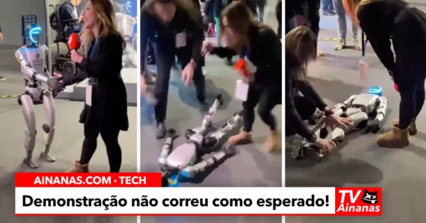 Demonstração corre mal: chamem o INEM para o ROBOT!