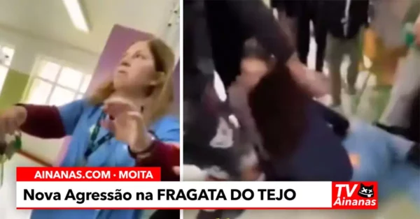 Nova agressão na FRAGATA DO TEJO ( Moita )