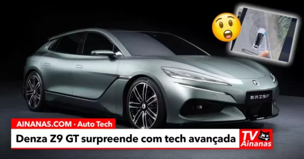 Denza Z9 GT estaciona Sozinho como nos Videojogos