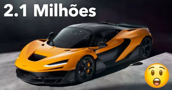 McLaren W1: Hiperdesportivo de 2,1 milhões de euros