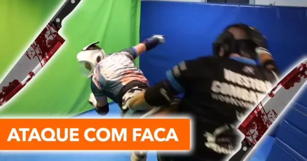 6 Praticantes de Artes Marciais contra ATAQUE COM FACA