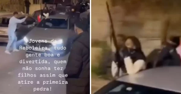 REBOLEIRA: PSP investiga vídeo com jovens armados