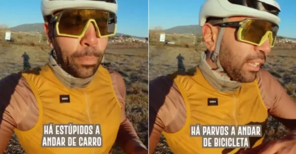 Apelo VIRAL de Ciclista Sobre Segurança Rodoviária