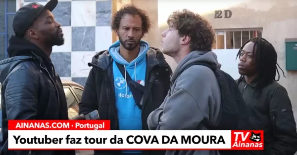 Youtuber faz tour da COVA DA MOURA