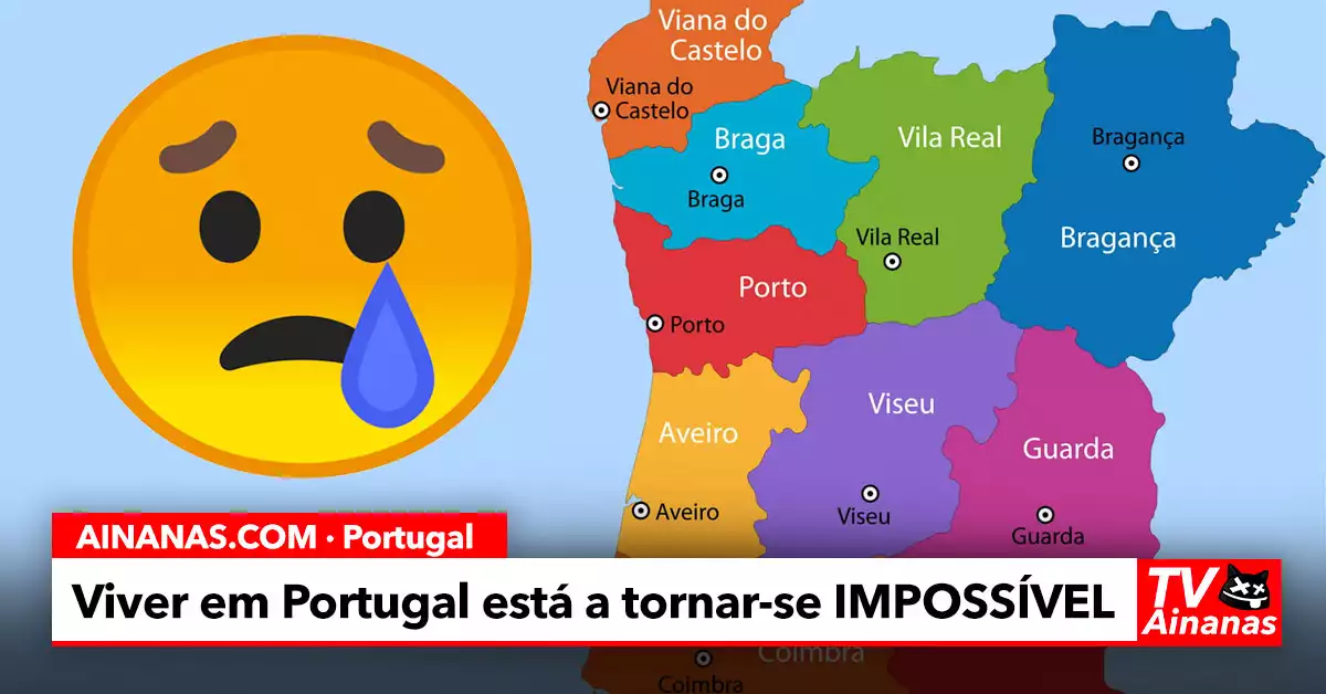 Viver em Portugal está a tornar-se IMPOSSÍVEL