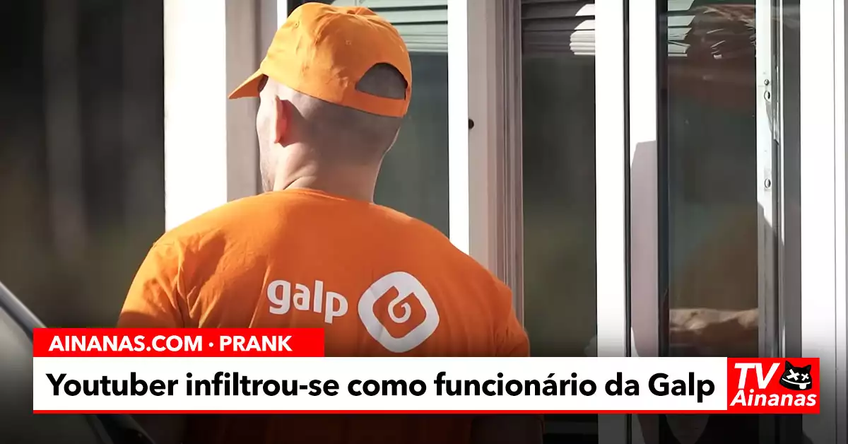 Ele foi TRABALHAR DE GRAÇA na Galp.. até o expulsarem!