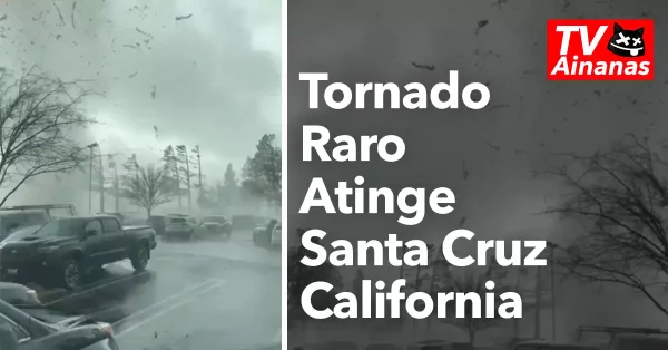 SANTA CRUZ: Tornado Raro Devasta Centro Comercial