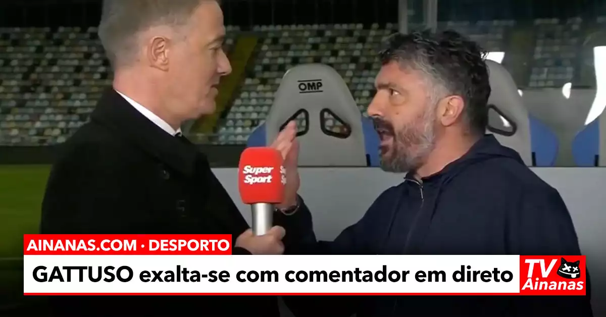 Gattuso em Confronto Aceso com Comentador da TV