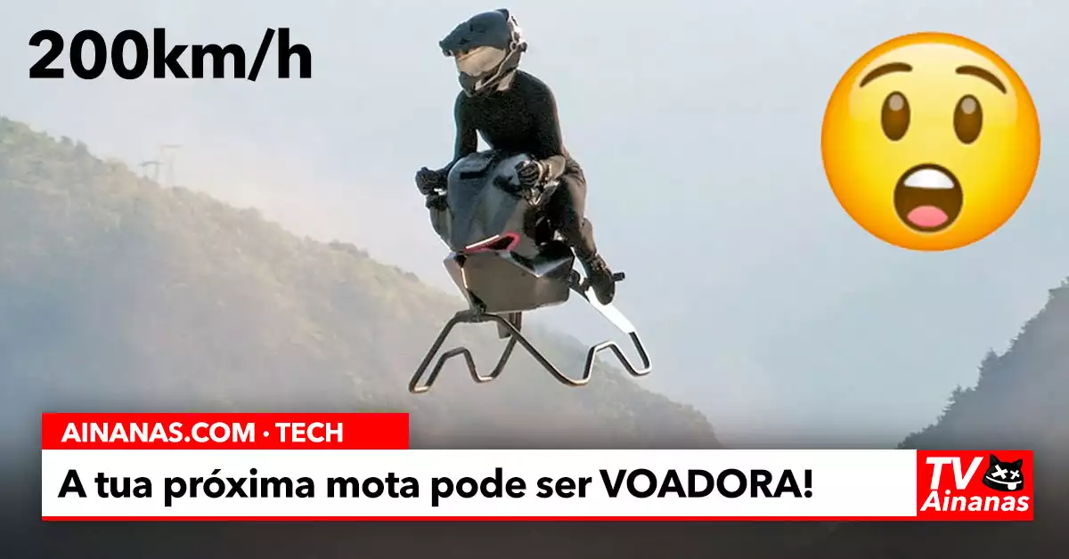 Esta MOTA VOADORA parece saída do STAR WARS!