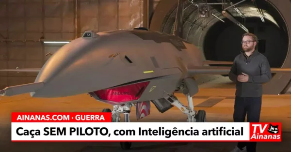 Novo Caça Não-Tripulado com Inteligência Artificial