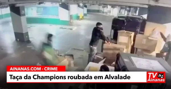 Taça da Champions ROUBADA no Estádio de Alvalade