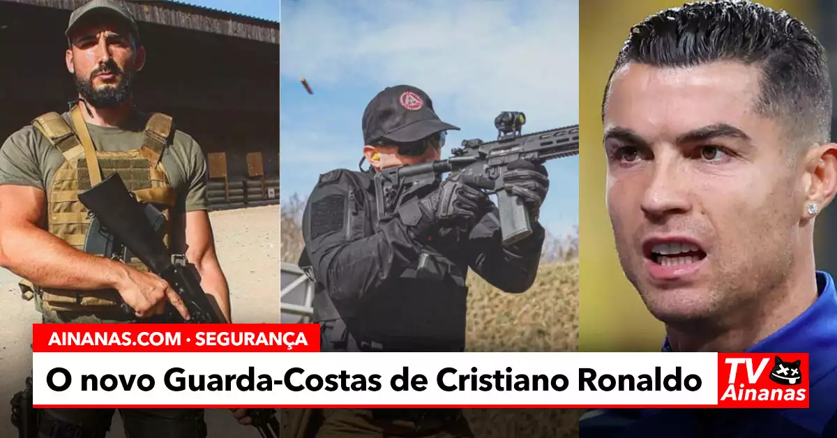 Ele é o Novo Responsável pela Segurança de Cristiano Ronaldo