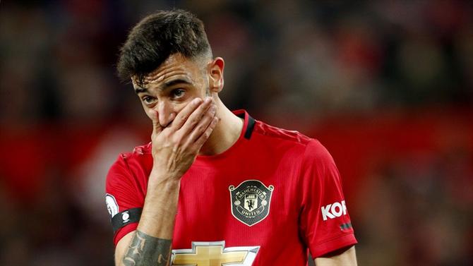 BRUNO FERNANDES recebido de PEITO ABERTO em Manchester