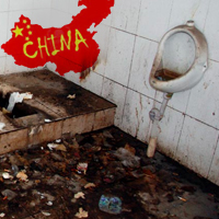 Na China há um Limite Legal para as Moscas no WC
