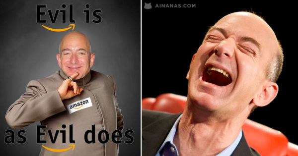 A gargalhada MALÉFICA de Jeff Bezos