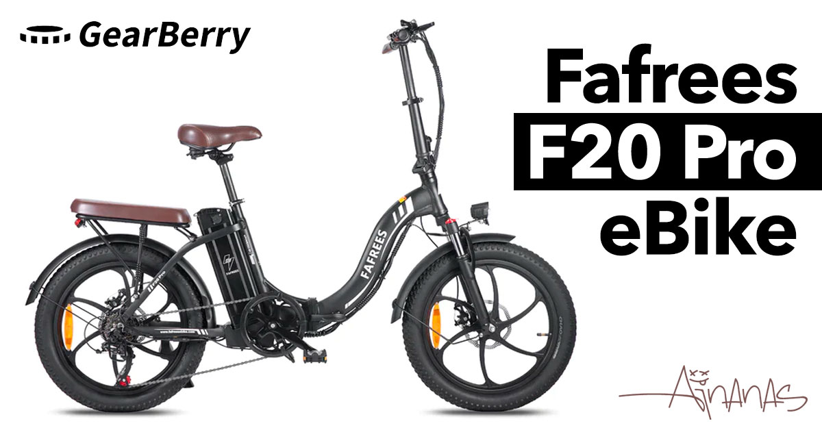 Descobre a liberdade com a Fafrees F20 Pro Electric Bike