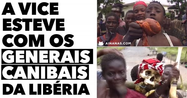 A Vice esteve com os GENERAIS CANIBAIS da Libéria
