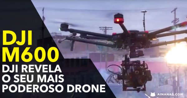DJI lançou o seu mais poderoso Drone e é ABUSADO