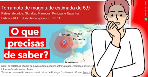 Sismo de Magnitude 5,9 Atinge Lisboa: O Que Precisas de Saber?