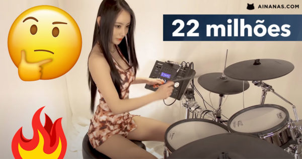 Jovem da Coreia do Sul RASGA RECORDES a tocar bateria