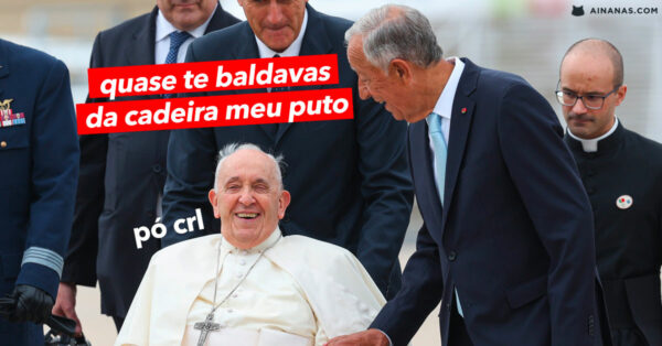 Marcelo Rebelo de Sousa quase DESMONTA o Papa Francisco