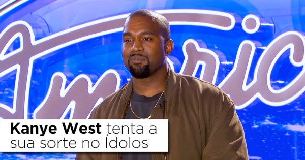 Kanye West Tenta a Sua Sorte no ÍDOLOS