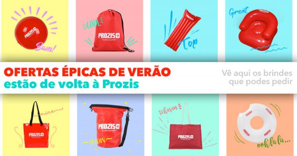 As Ofertas ÉPICAS de Verão estão de Volta à Prozis