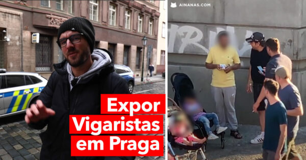 Corajoso youtuber expõe gang de vigaristas em PRAGA