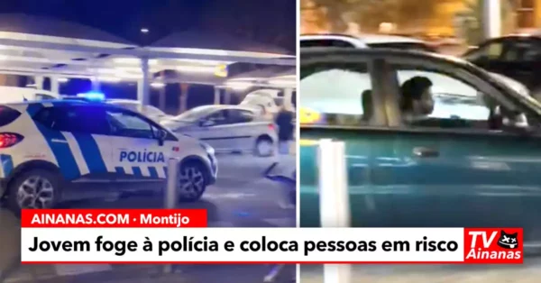 MONTIJO: Fuga à polícia no parque de um Supermercado