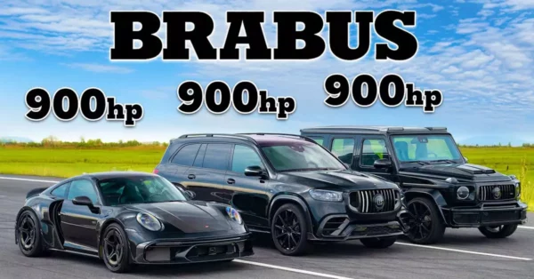 DUELO DE BRABUS: 900 Rocket R vs AMGs de 900cv