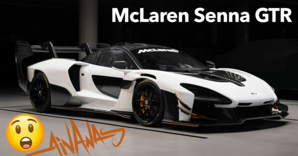 Pasma com o McLaren Senna GTR 🤯