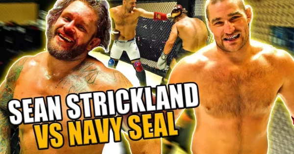 Sean Strickland faz o que quer de um NAVY SEAL